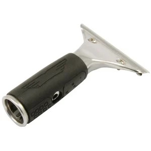 Ettore Master Stainless Steel Handle - Rubber Grip